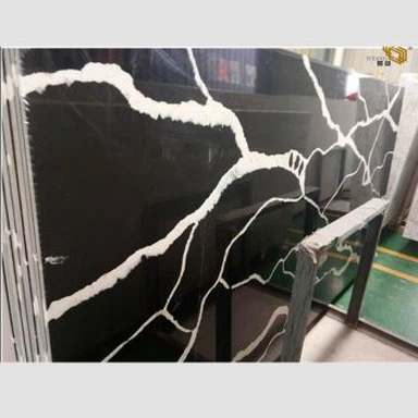 کالاکاٹا بلیک کوارٹج سلیبس