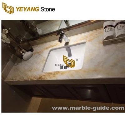 Amber Onyx Marble For Interior Projects