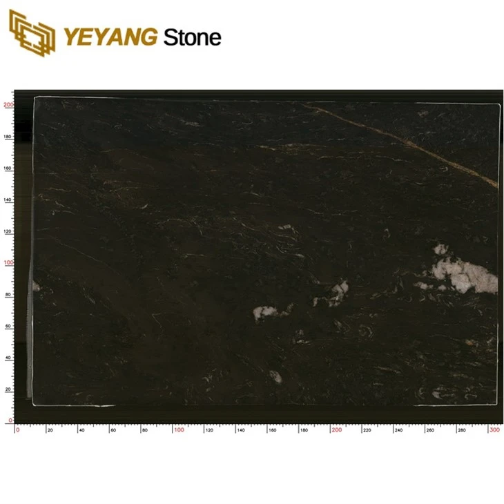 luxury black marble kitchen